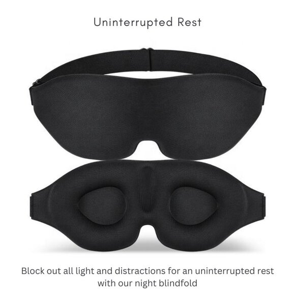 3D Sleeping Eye Mask & Cooling Ice Globes Facial Massager Tool Pack1 Combo Pack - Picture 5 of 11